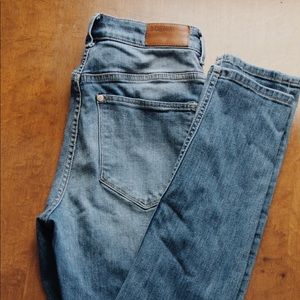 high rise medium wash curvy jeans